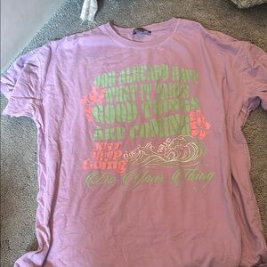 Lavender Graphic T-Shirt